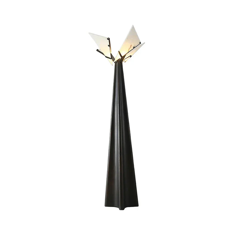 Alabaster Black Floor Lamp | Korewolamp