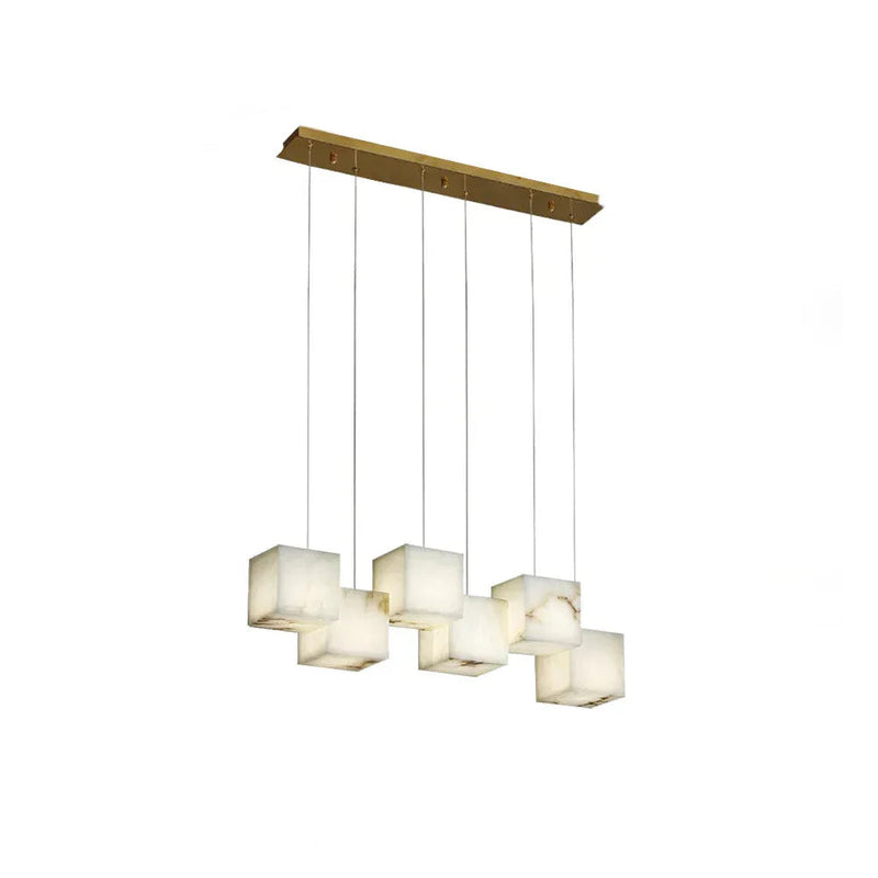Alabaster Box Chandelier | Korewolamp
