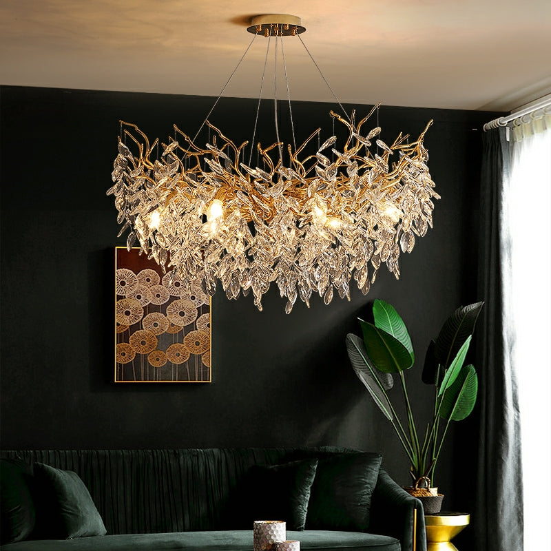 Albero Collection Crystal Chandelier