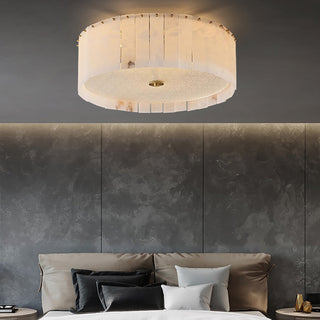 All Copper Marble Ceiling Lamp