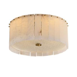 All Copper Marble Ceiling Lamp