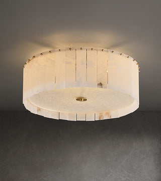 All Copper Marble Ceiling Lamp