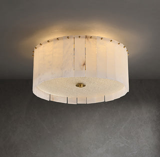 All Copper Marble Ceiling Lamp