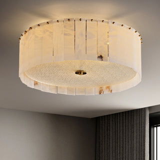 All Copper Marble Ceiling Lamp