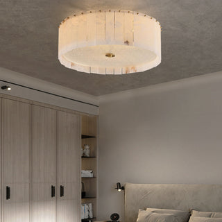 All Copper Marble Ceiling Lamp