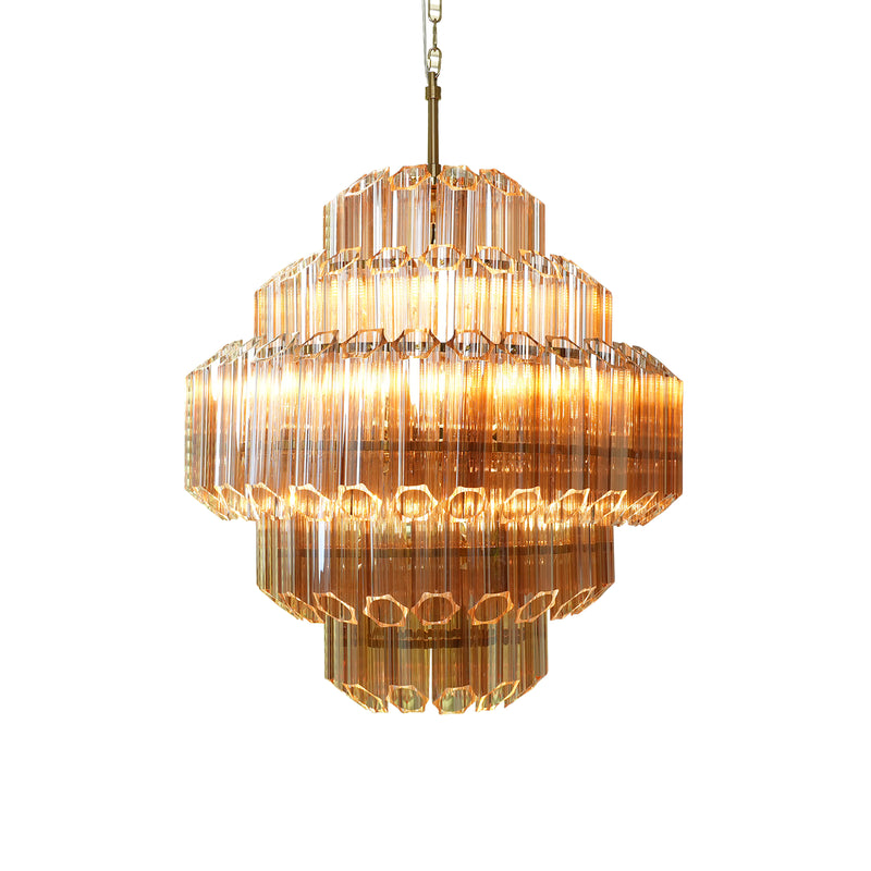 Amber Palermo Round Chandelier | Korewolamp