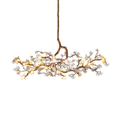 Aosta Branch Glass Flower Chandelier