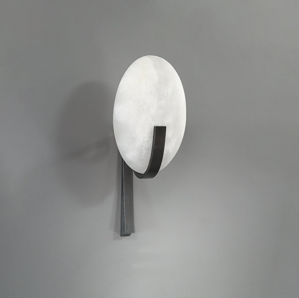 Alabaster Applique Alice Wall Lamp