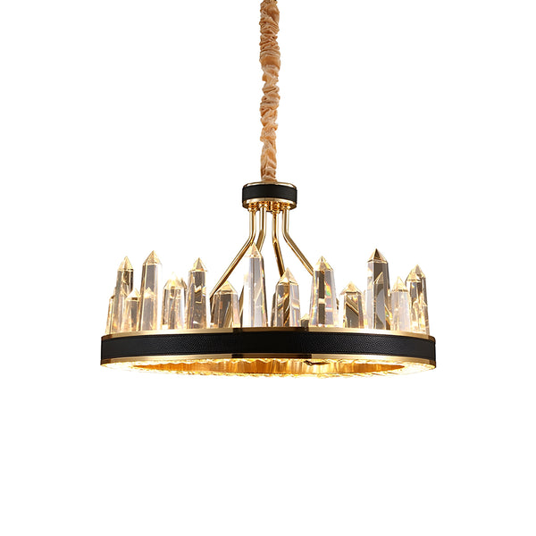 Argus Round Crystal Chandelier