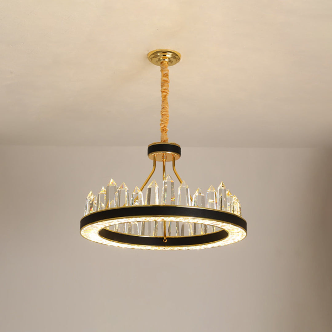 Argus Round Crystal Chandelier