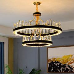 Argus Round Crystal Chandelier