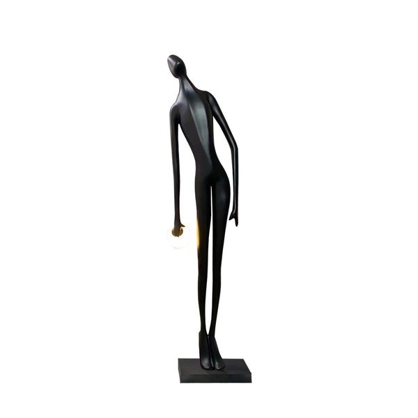 Art Design Human Statue Floor Lamp