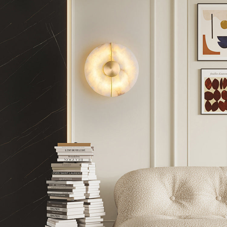 Artistic Simple Marble Wall Lamp