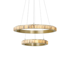 Alabaster Avalon Halo Chandelier