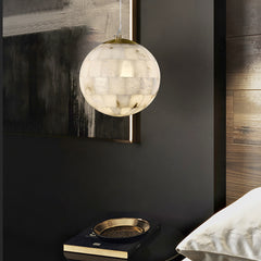 Ball Modern Alabaster Pendant Light