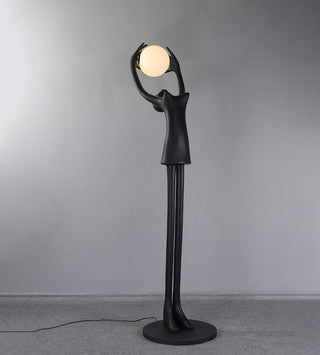 Ball Sculpture Floor Lamp