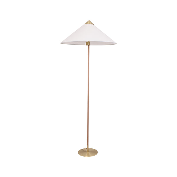 Bamboo Hat Floor Lamp