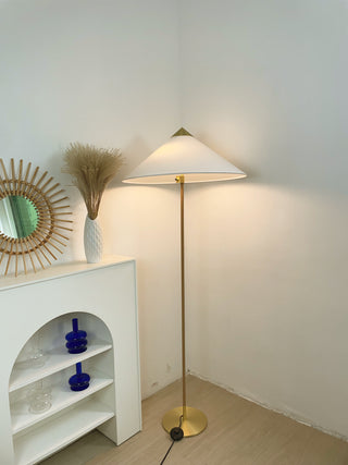Bamboo Hat Floor Lamp