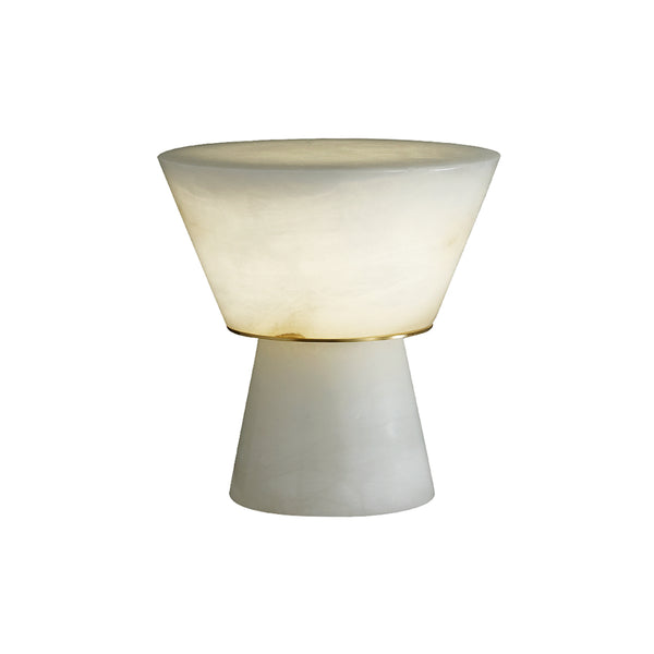 Conical Beta Marble Table Lamp