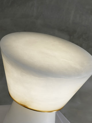 Conical Beta Marble Table Lamp