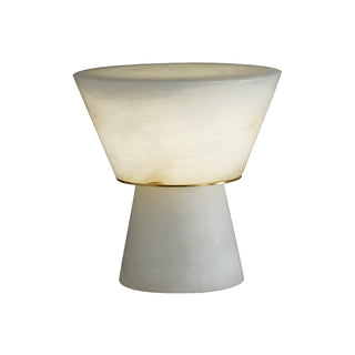 Conical Beta Marble Table Lamp