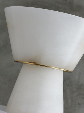 Conical Beta Marble Table Lamp