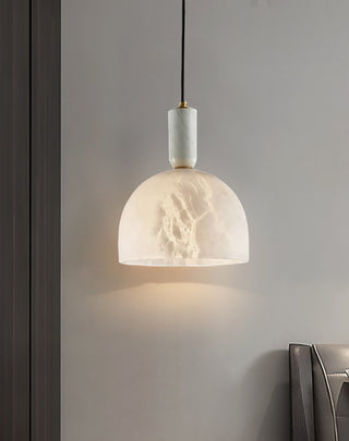 Brass Blair Alabaster Pendant Light