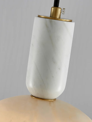 Brass Blair Alabaster Pendant Light