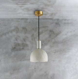 Brass Blair Alabaster Pendant Light