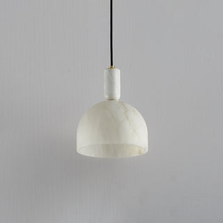 Brass Blair Alabaster Pendant Light