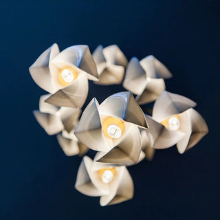 Bloom Porcelain Petals Pendant Light