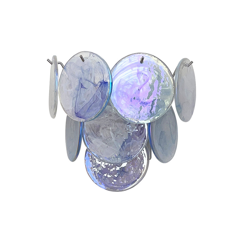 Blue Vintage Murano Glass Wall Lamp | Korewolamp