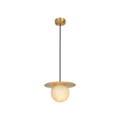 Borra Round Alabaster Pendant Light