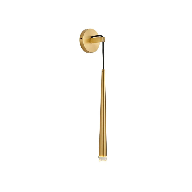 Brass Spinal Tube Wall Lamp | Korewolamp