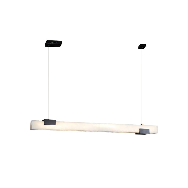 Alabaster Cary Black Pendant Light