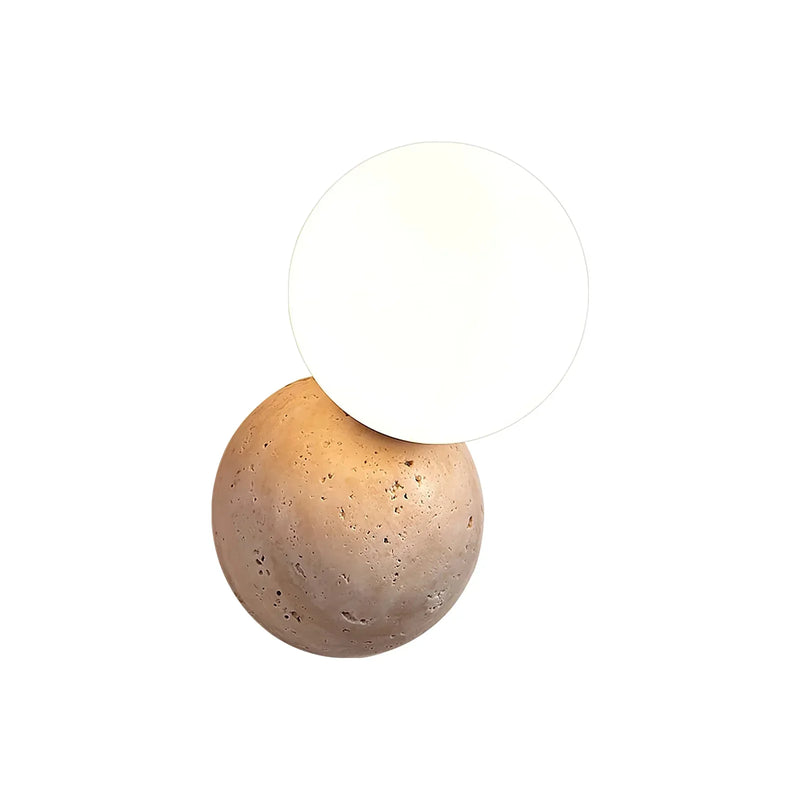 Celestial Travertine Tion Wall Lamp | Korewolamp