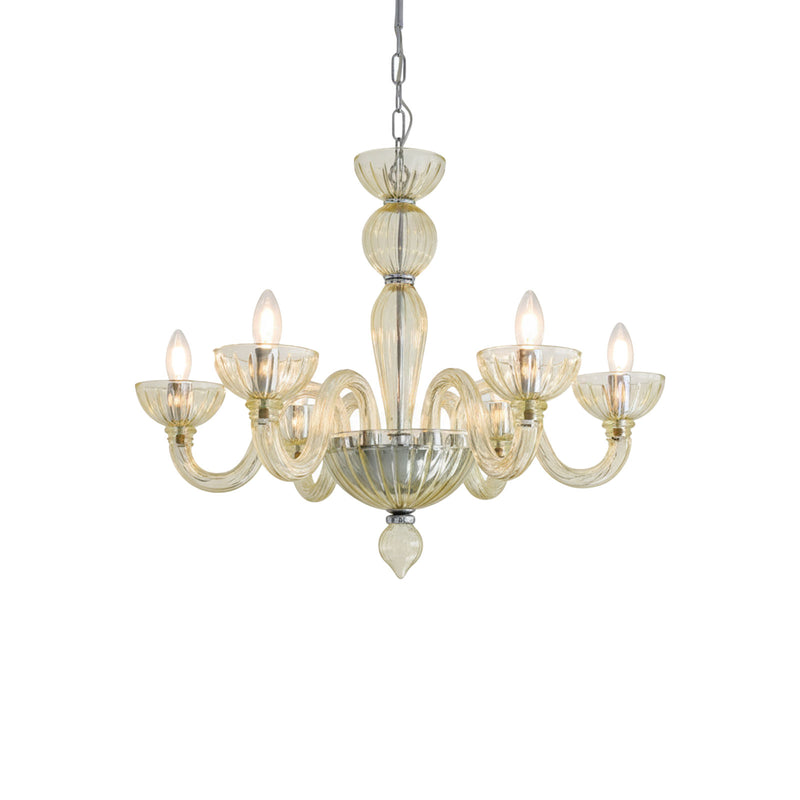 Champagne Ares Murano Glass Chandelier | Korewolamp