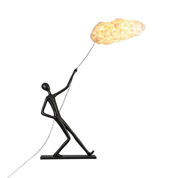 Chasing Sculpture Clouds Floor Lamp