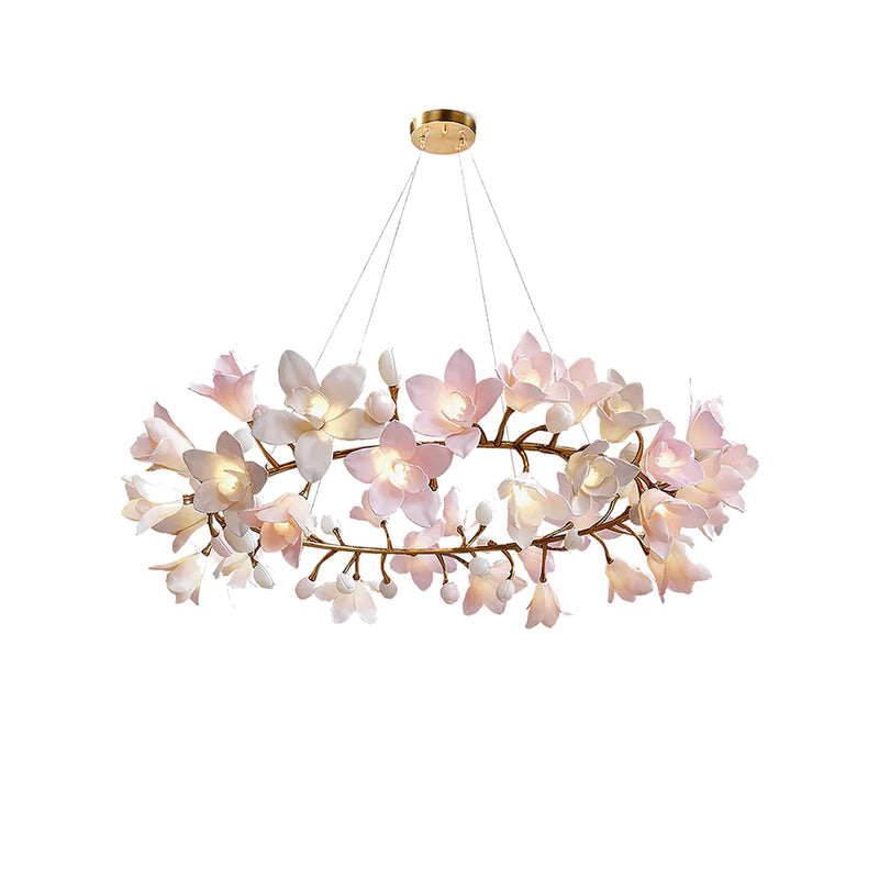 Circular Blossom Chandelier | Korewolamp