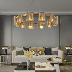 Modern Corlota Glass Chandelier