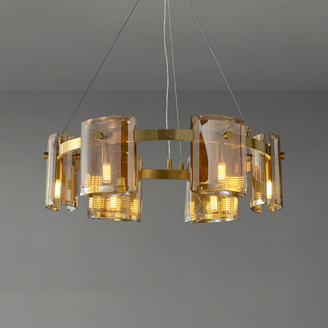 Modern Corlota Glass Chandelier