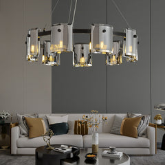 Modern Corlota Glass Chandelier