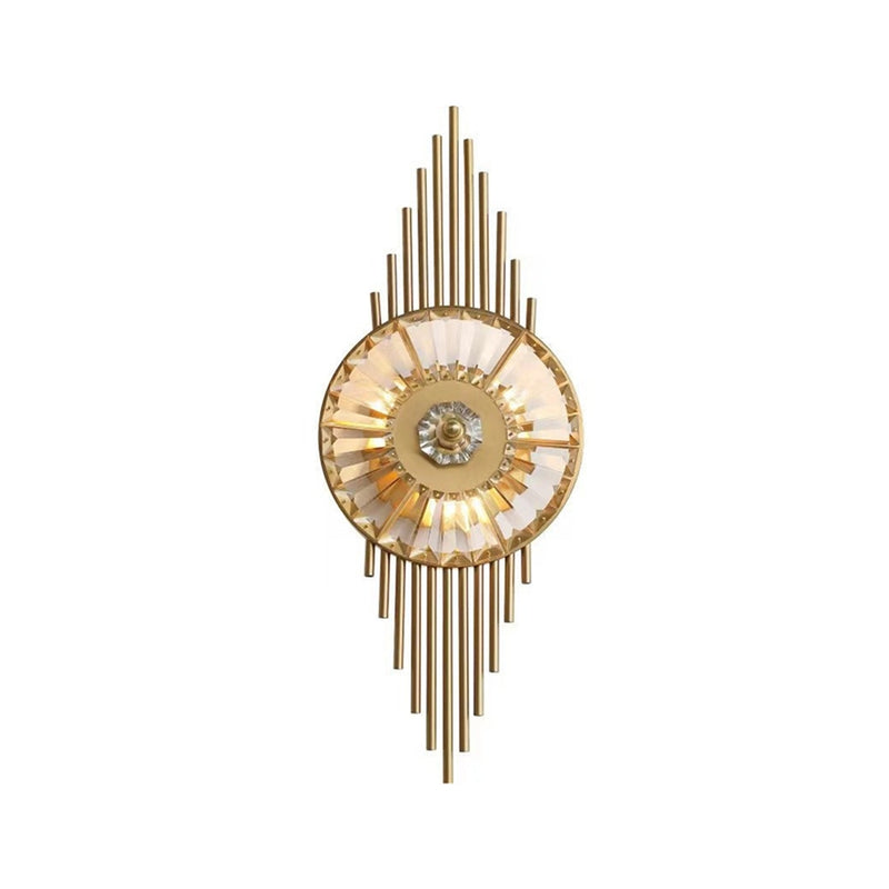 Crystal Gear Gold Wall Light | Korewolamp
