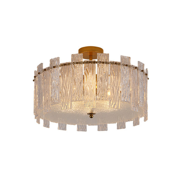 Crystal Gold Ceiling Lamp