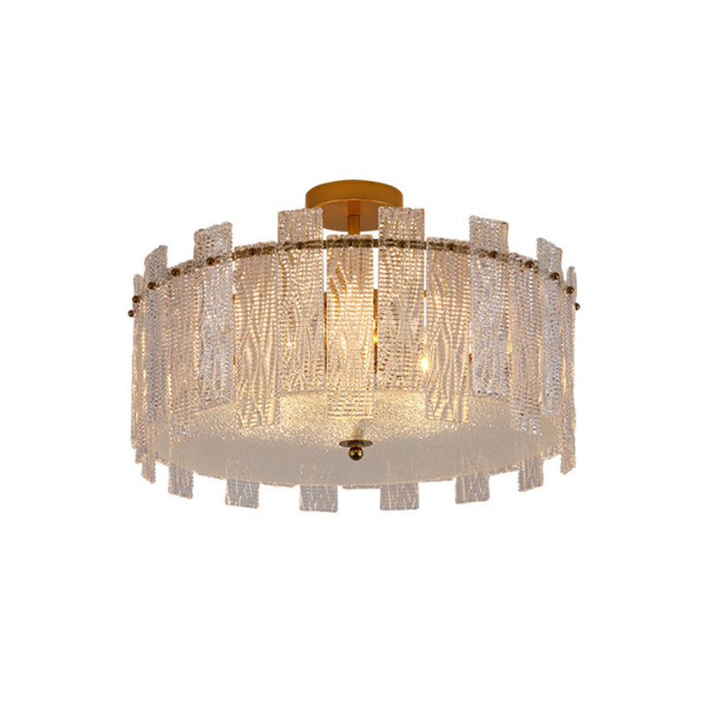 Crystal Gold Ceiling Lamp | Korewolamp
