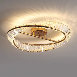 Crystal Rings Ceiling Lamp
