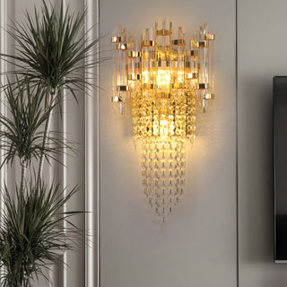 Modern Unique Crystal Wall Light