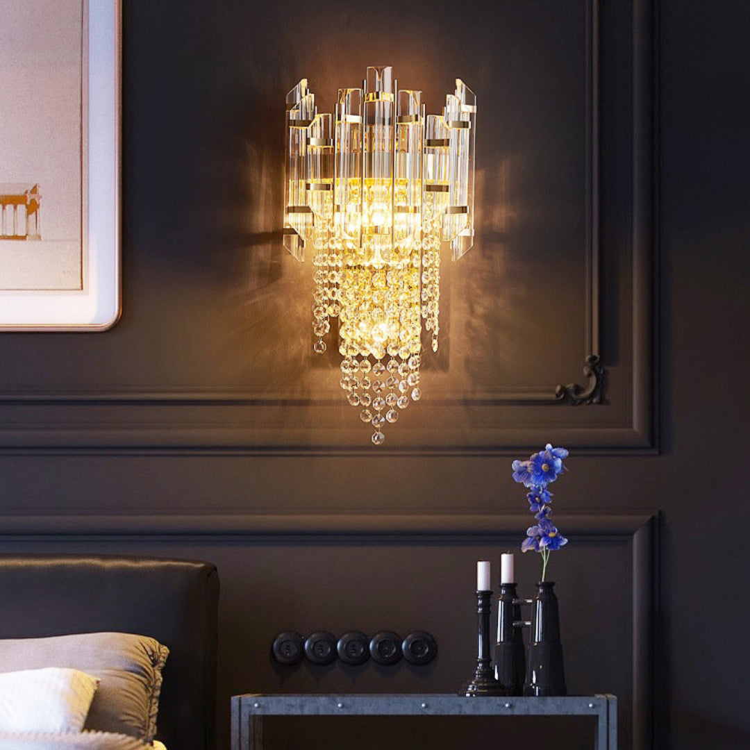 Modern Unique Crystal Wall Light