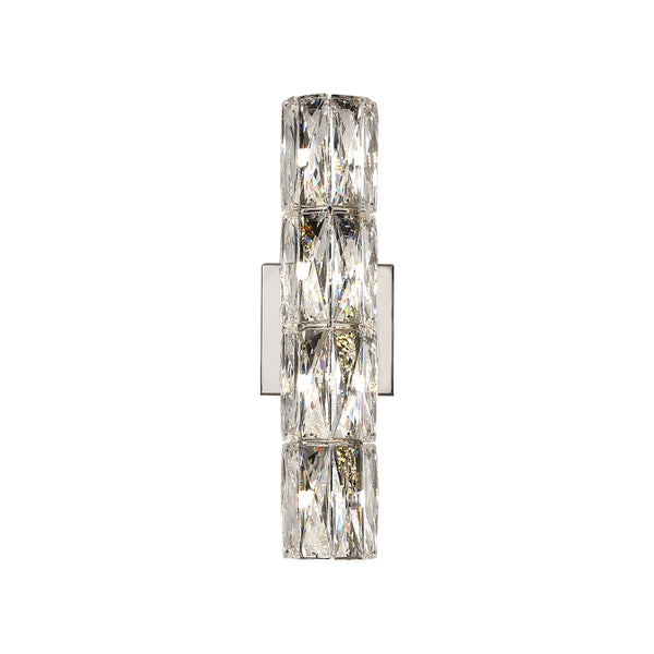 Cylindrical Crystal Wall Lamp