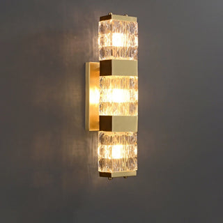 Dacio Golden Luxury Crystal Wall Lamp